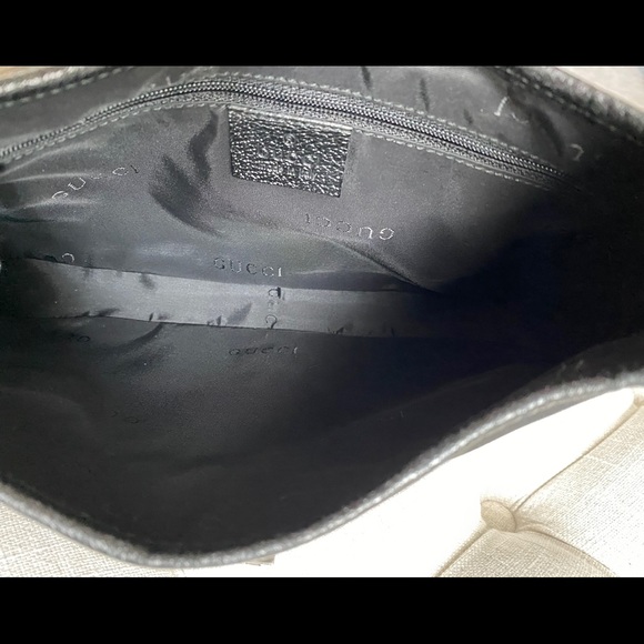 ✨SOLD!✨SALE✨Gucci Jackie O RARE! Leather Nylon Bag - Picture 12 of 16